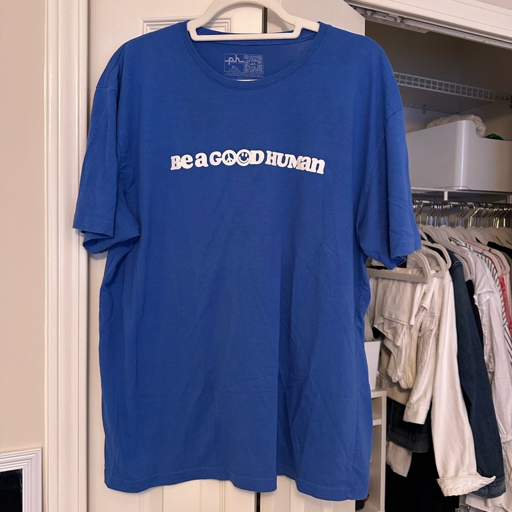 The Phluid Project Blue Graphic Tee